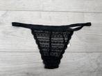 Nieuw: Victoria’s Secret String, maat L, Kleding | Dames, Ophalen of Verzenden, Zwart, String
