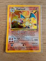 Charizard Base Set met swirl, Ophalen of Verzenden, Gebruikt, Losse kaart, Foil