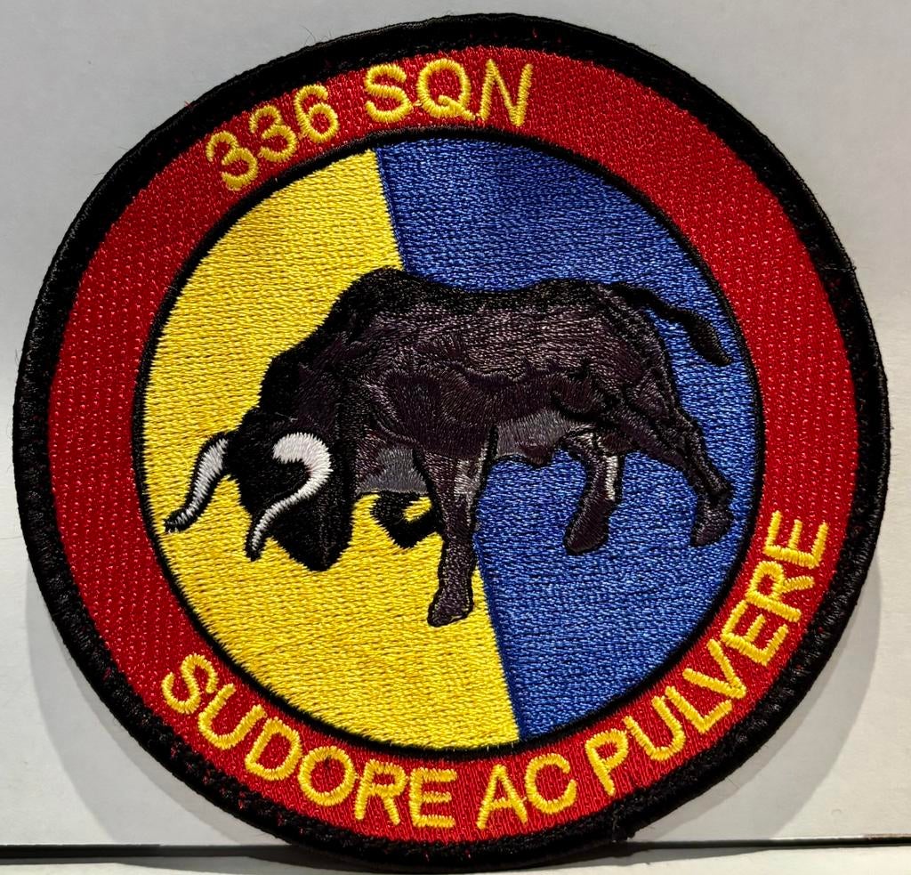 Patch 336 Squadron RNLAF, Ophalen of Verzenden, Luchtmacht, Nederland, Embleem of Badge