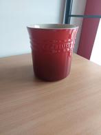 Le Creuset spatelpot groot Cerise / rood, Ophalen of Verzenden, Gebruikt