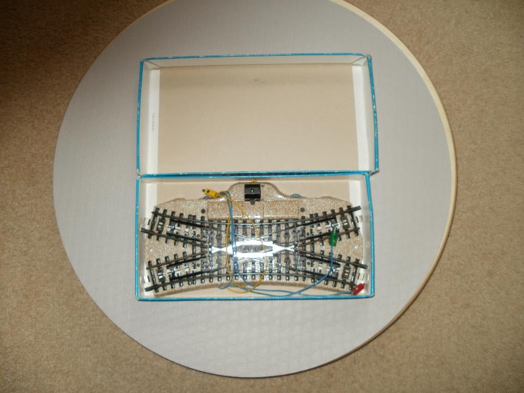 Marklin Ho m rails Kruiswissel no 5128 met ovp., Hobby en Vrije tijd, Modeltreinen | H0, Wisselstroom, Rails, Ophalen of Verzenden
