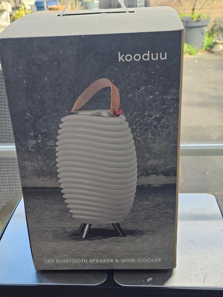 Kooduu Synergy 35 Stereo - Speaker, Lamp & Wijnkoeler, Overige typen, Nieuw, Minder dan 60 watt, Ophalen