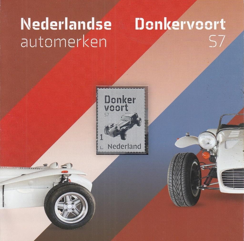 Nederland- 2023- Zilveren Postzegel- Automerk Donkervoort S7, Verzenden, Na 1940, Postfris