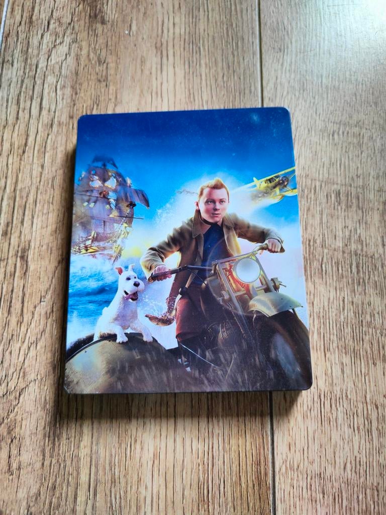 Blu-ray Kuifje Steelbook, Ophalen of Verzenden, Zo goed als nieuw
