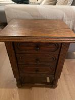 Nachtkastje hout, Ophalen, Gebruikt, 50 tot 100 cm, 3 of 4 laden