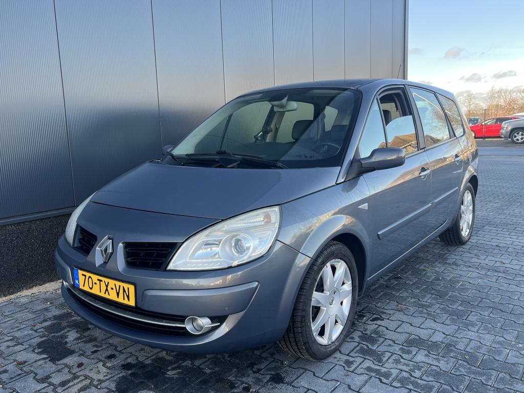 Renault Grand Scénic 2.0-16V 2007 7-Persoons Airco Trekhaak, Voorwielaandrijving, 1998 cc, Gebruikt, Elektrische ramen