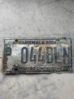 Guatemala kentekenplaat 2004 - Uniek verzamelobject, Ophalen of Verzenden, Gebruikt