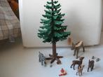 playmobil bosdieren eland herten wolf wasberen eekhoorn, Ophalen of Verzenden, Zo goed als nieuw
