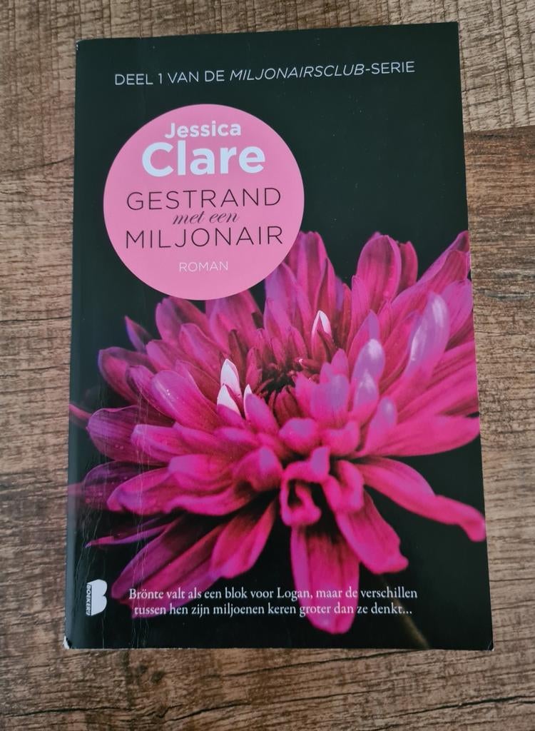 Boek jessica clare gestrand met een miljonair deel 1, Boeken, Ophalen of Verzenden, Zo goed als nieuw