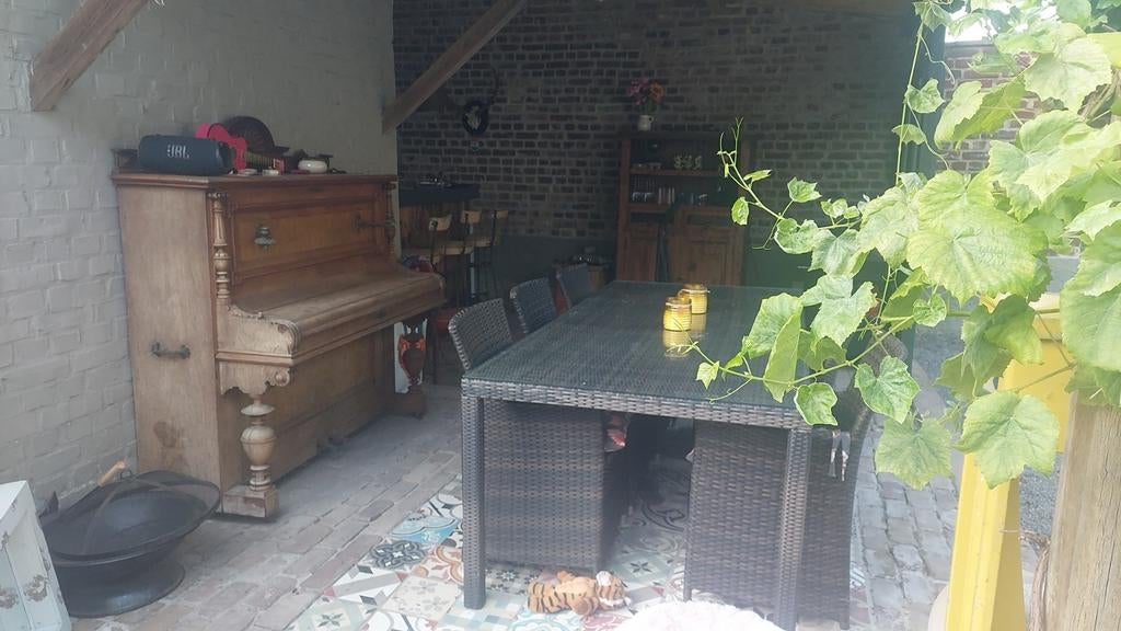 Tuintafel met 6 stoelen te koop, Ophalen, Gebruikt