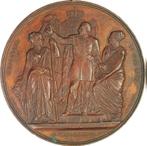 Nederland penning 1890 Willem III 25 jaar regeerjubileum EF, Ophalen of Verzenden, Overige materialen, Nederland