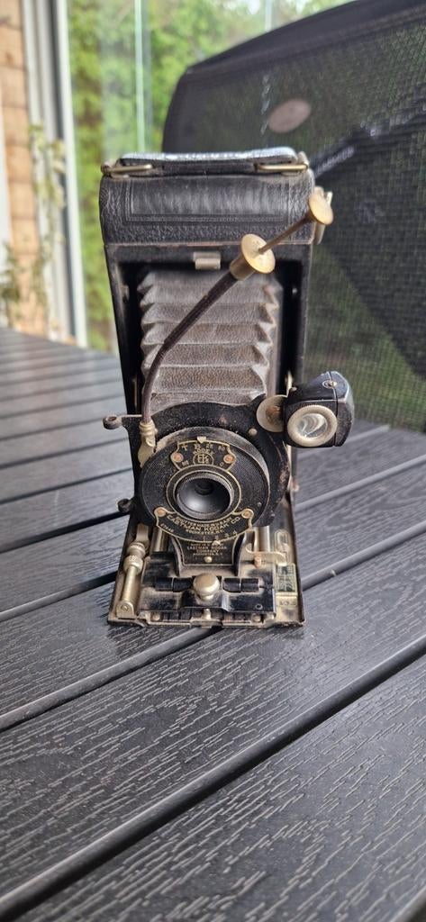 Antieke Kodak No. 1 Pocket Kodak vouwcamera, Ophalen of Verzenden, Gebruikt, Compact, Kodak