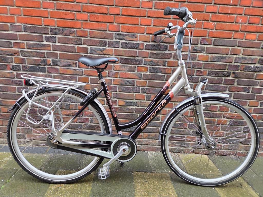 Nette Sparta damesfiets. Fiets met 7 versnellingen, Fietsen en Brommers, Fietsen | Dames | Damesfietsen, Ophalen, Sparta, Versnellingen