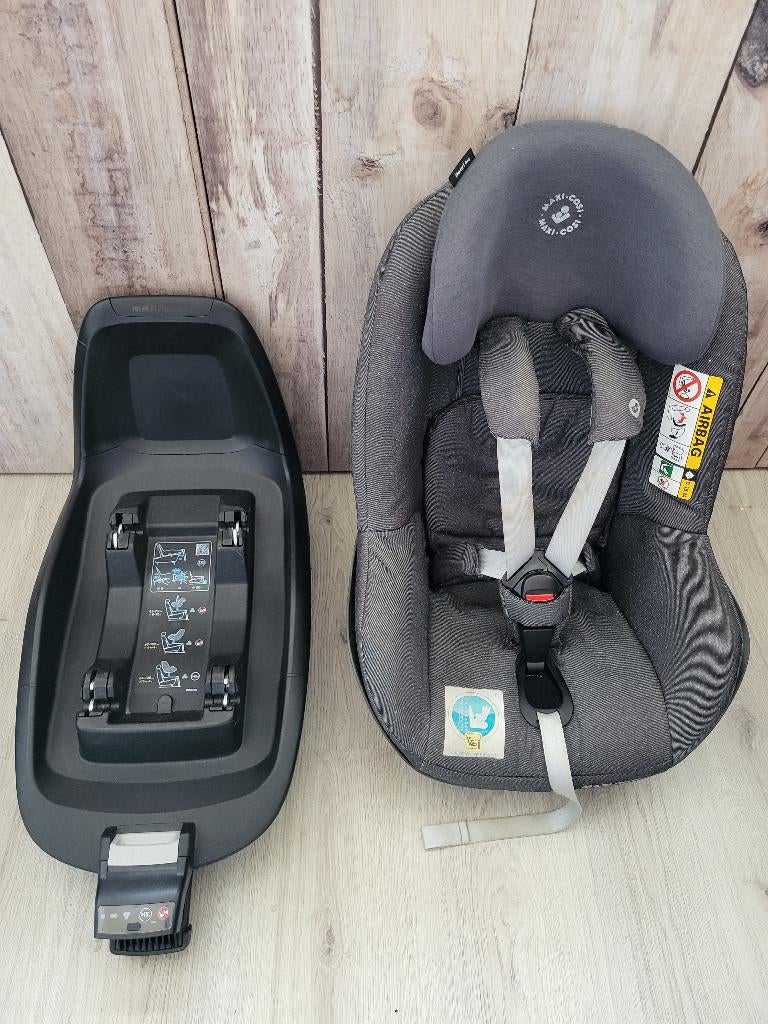 Maxi Cosi pearl pro stoel en 2way onderstel isofix, Kinderen en Baby's, Autostoeltjes, Ophalen, Gebruikt, 9 t/m 18 kg, Isofix