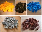 NIEUW=MIX van 250x Dikke Lego basis bouwstenen