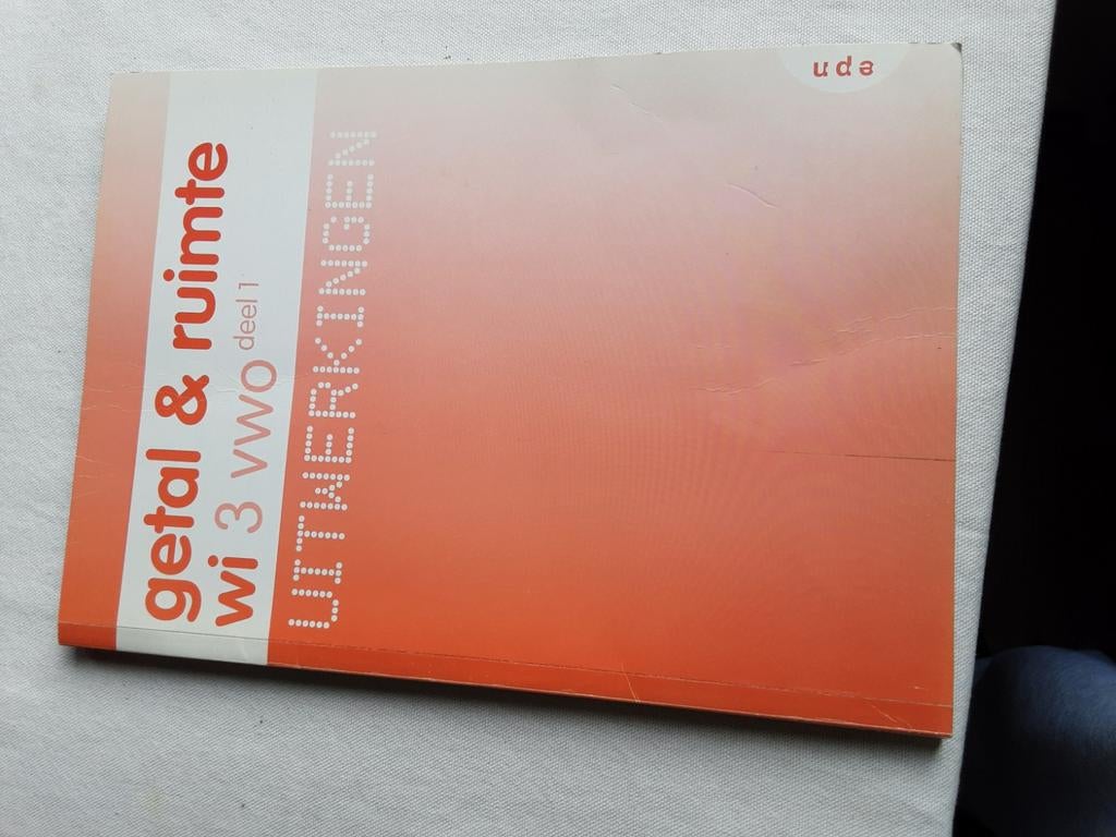 Getal & Ruimte wi 3 vwo deel 1 uitwerkingen, Ophalen of Verzenden, Beta, Gelezen
