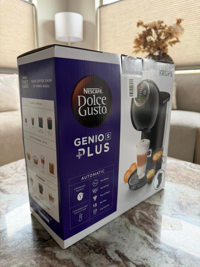 Krups Dolce Gusto Genio S Plus KP340B Cosmic Grey, Ophalen of Verzenden, Zo goed als nieuw
