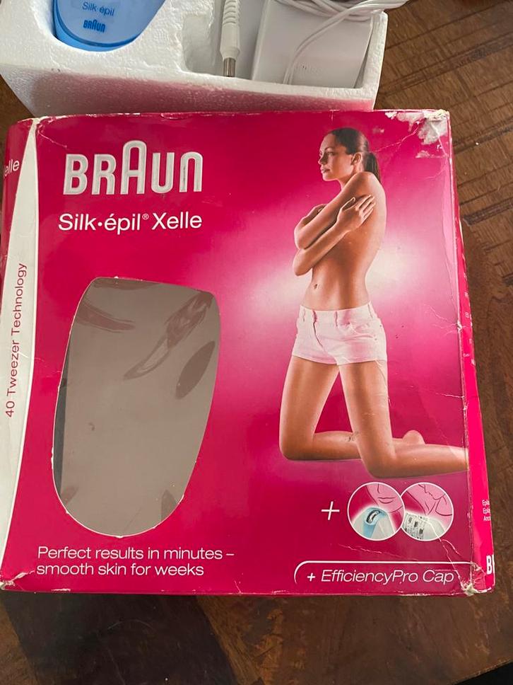 Braun silk epil Xelle, Witgoed en Apparatuur, Persoonlijke-verzorgingsapparatuur, Gebruikt, Scheren en Epileren, Ophalen of Verzenden