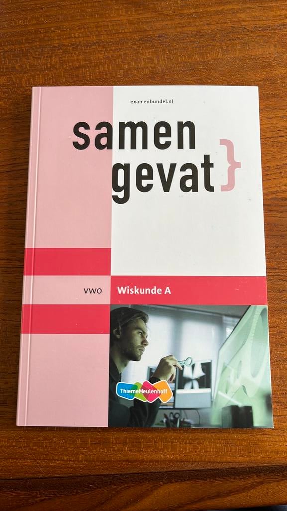 Examenbundel Samengevat Wiskunde A VWO 2025-2026, Boeken, Schoolboeken, Ophalen of Verzenden, Zo goed als nieuw, VWO