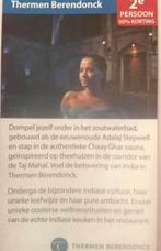 Kortingsbon Thermen Berendonck, Twee personen, Kortingsbon, Spa of Sauna