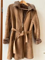 Winterjas schapenvacht, Ophalen of Verzenden, Zo goed als nieuw, Zwart