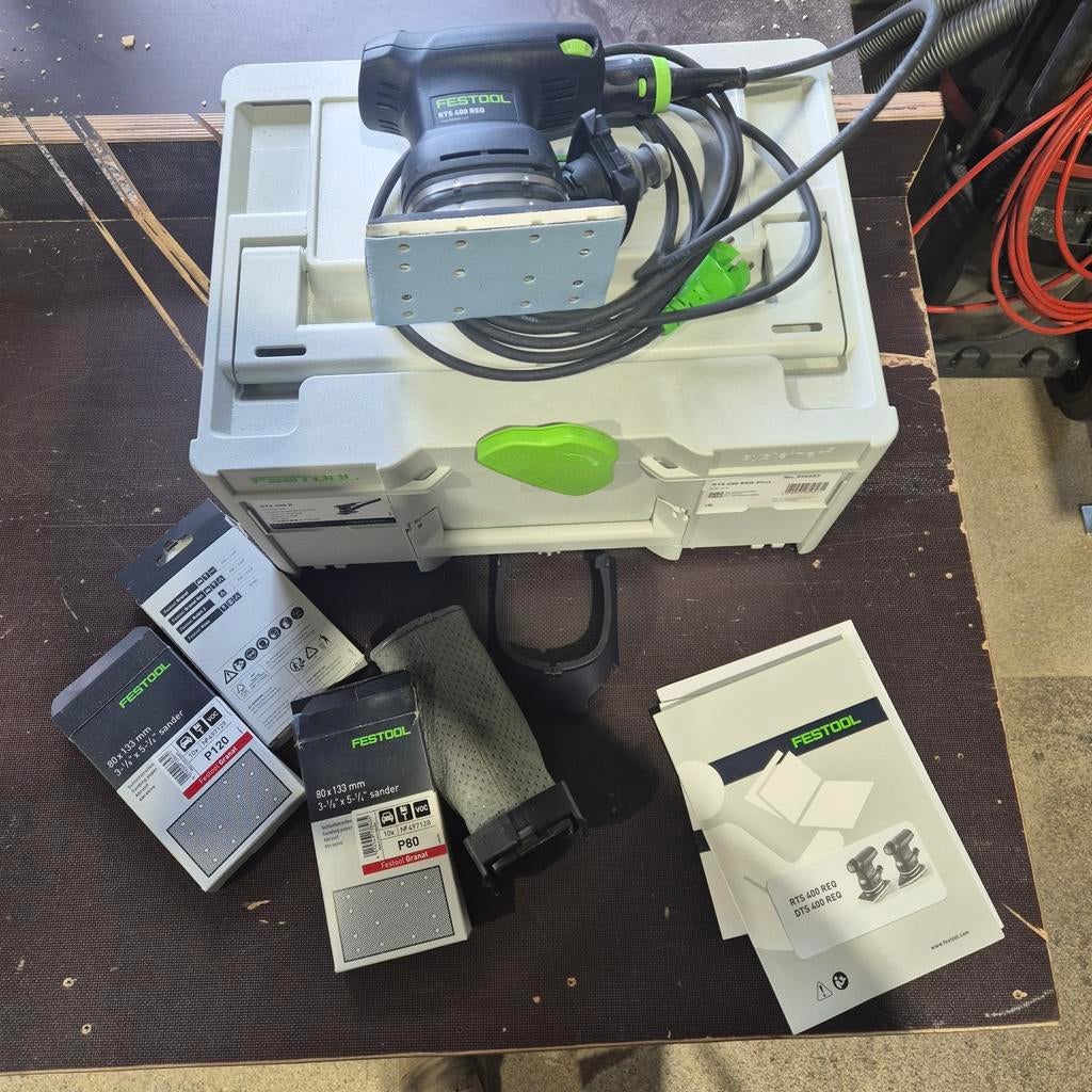 Festool schuurmachine, Doe-het-zelf en Verbouw, Gereedschap | Schuurmachines, Ophalen of Verzenden, Zo goed als nieuw, 1200 watt of meer