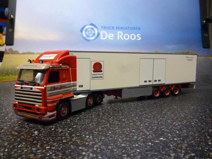 Tekno Scania 143 Bjarne P. Andersen, Hobby en Vrije tijd, Modelauto's | 1:50, Zo goed als nieuw, Bus of Vrachtwagen, Tekno, Ophalen of Verzenden