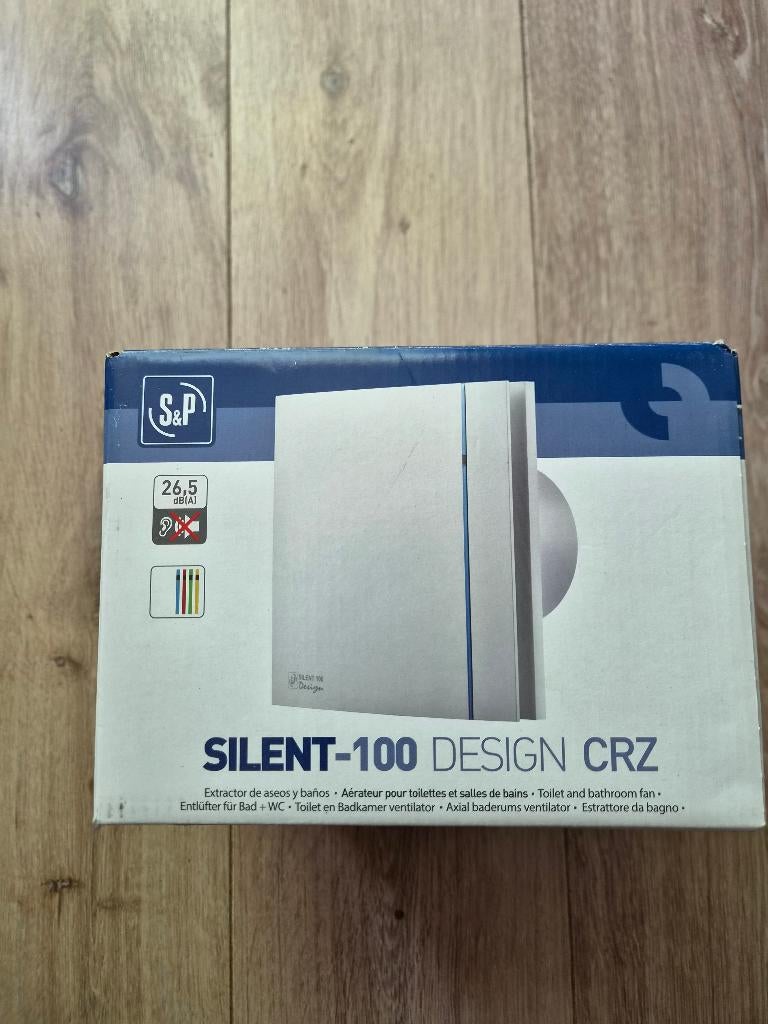 toilet en badkamer ventilator, Doe-het-zelf en Verbouw, Ventilatie en Afzuiging, Ophalen of Verzenden, Nieuw, Ventilator en Afzuiger
