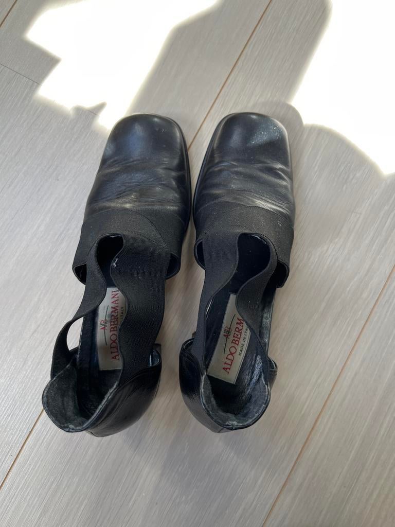 Zwarte Aldo Bermani schoenen met hak - Maat 35, Kleding | Dames, Ophalen of Verzenden, Gedragen, Zwart, Schoenen met hoge hakken