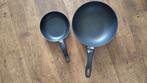 Pannen, Huis en Inrichting, Keuken | Potten en Pannen, Ophalen, Gebruikt, Overige materialen, Pannenset