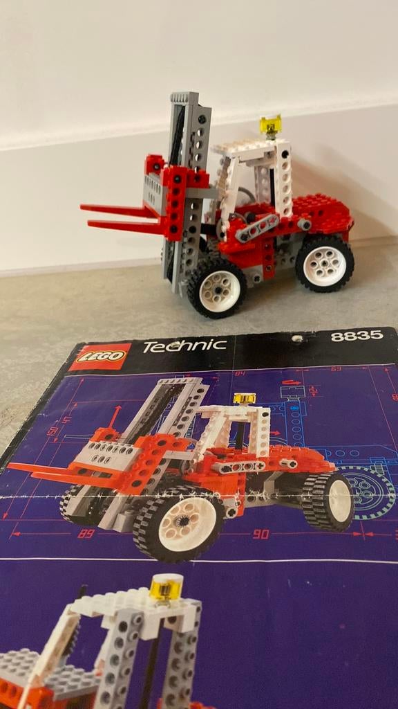 Lego 8835 Technic Heftruck, Ophalen of Verzenden, Zo goed als nieuw