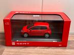 Seat Mii Emotion Red 1:43 Fischer dealer models, Ophalen of Verzenden, Nieuw, Auto, Overige merken