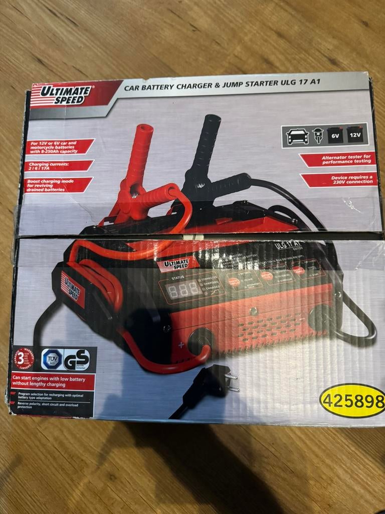 🚗⚡ Te koop: Ultimate Speed Acculader Jumpstarter ULG 17 A1, Ophalen, Nieuw