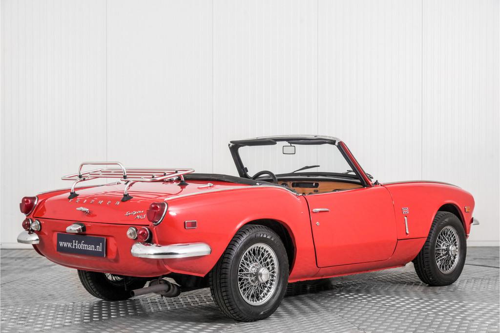 Triumph Spitfire MK3 1300 (bj 1969), 1296 cc, Achterwielaandrijving, Gebruikt, 4 cilinders