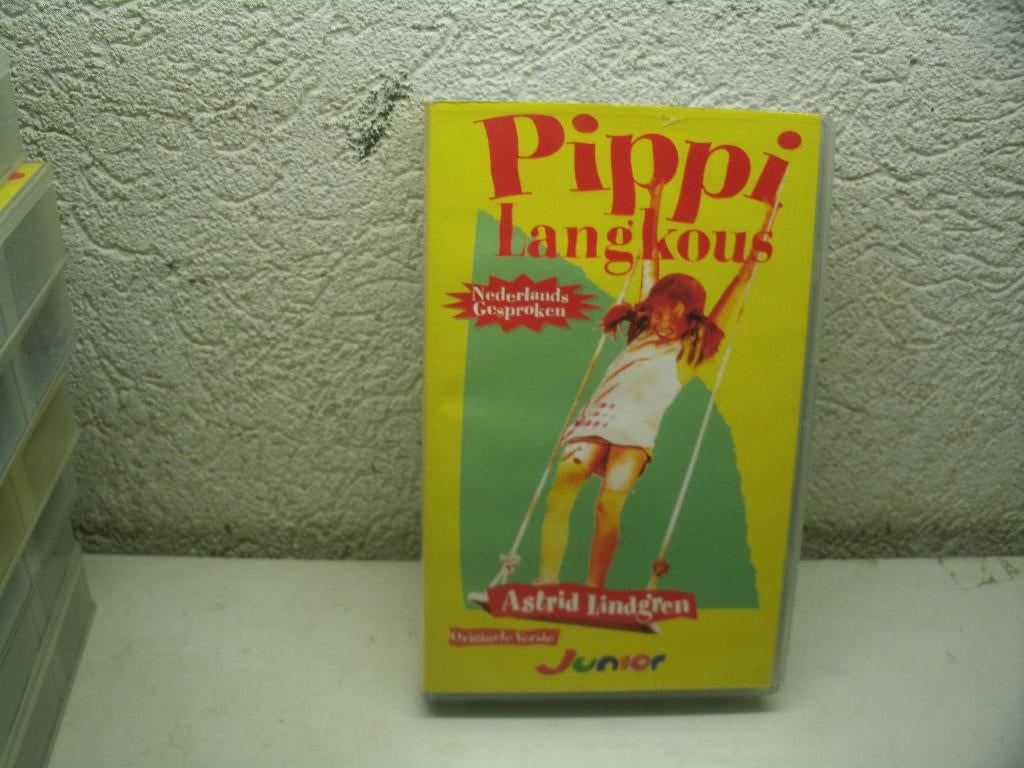 vhs 173a pippi langkous, Cd's en Dvd's, VHS | Kinderen en Jeugd, Gebruikt, Alle leeftijden, Kinderprogramma's en -films, Overige typen