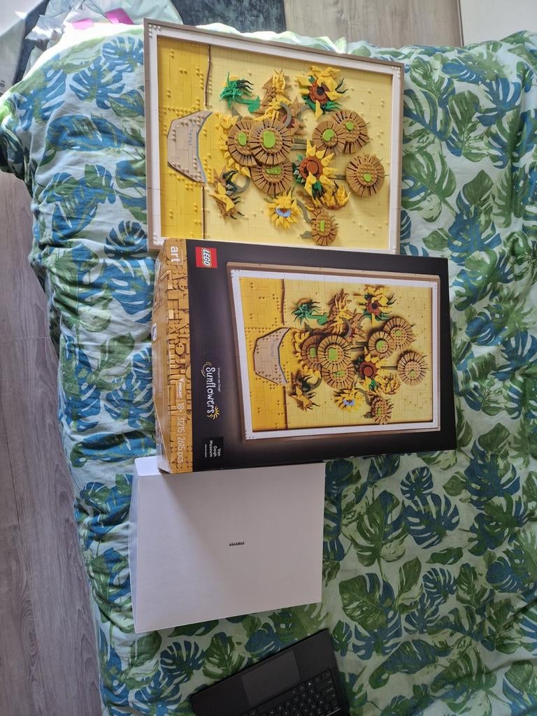 Lego art vincent van gogh sunflowers ( 31215 ), Kinderen en Baby's, Ophalen, Zo goed als nieuw