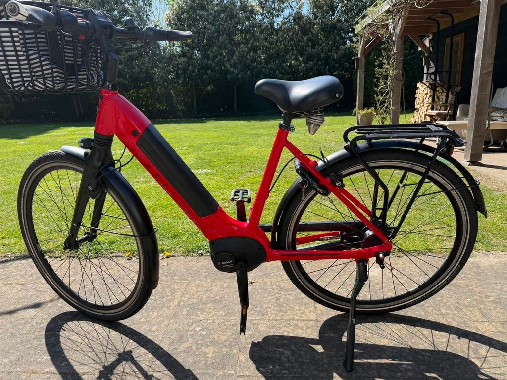 Elektr.damesfiets Gazelle Ultimate C8e +. Maat 53 bj. 2020, 51 tot 55 cm, Ophalen, Zo goed als nieuw, Gazelle