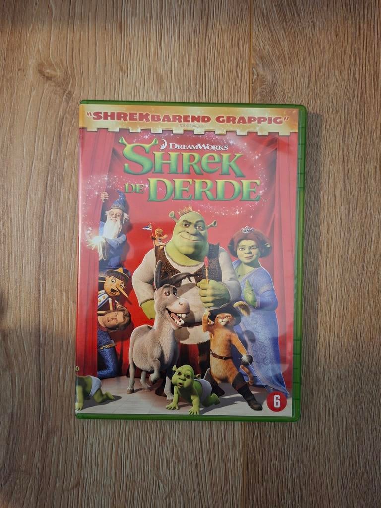 Te koop: Shrek de derde (DVD), Cd's en Dvd's, Tekenfilm, Amerikaans, Ophalen of Verzenden, Zo goed als nieuw