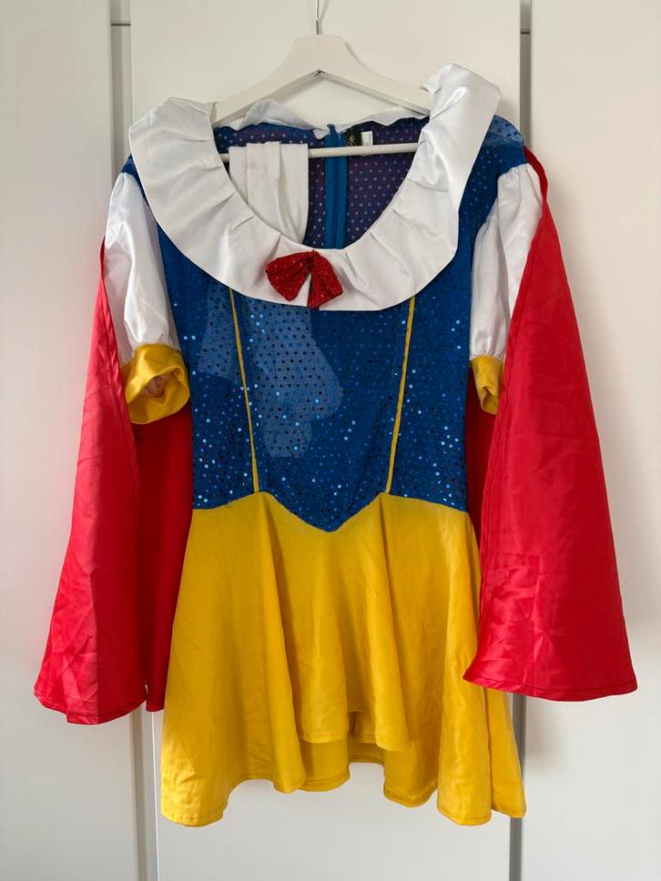 Sneeuwwitje Kostuum - Maat M/L, Hobby en Vrije tijd, Kostuums, Theaterbenodigdheden en LARP, Zo goed als nieuw, Pak of Jurk, Ophalen of Verzenden