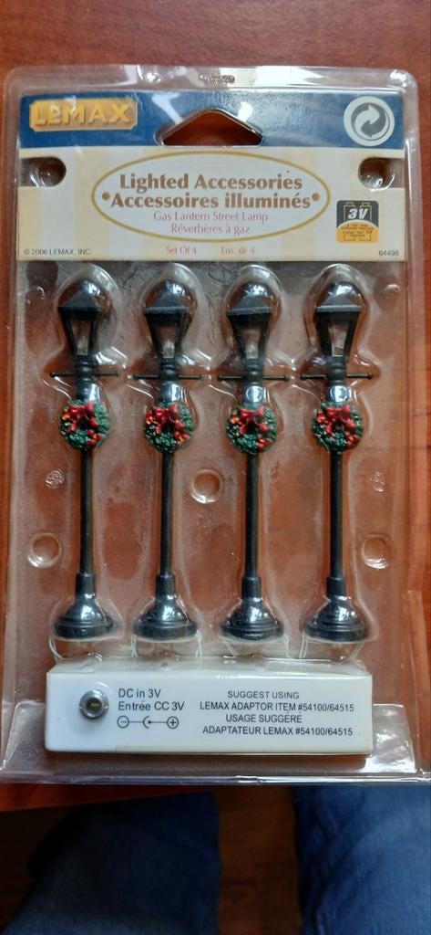 Miniatuur Kerst lantaarns nieuw in verpakking, Ophalen, Nieuw
