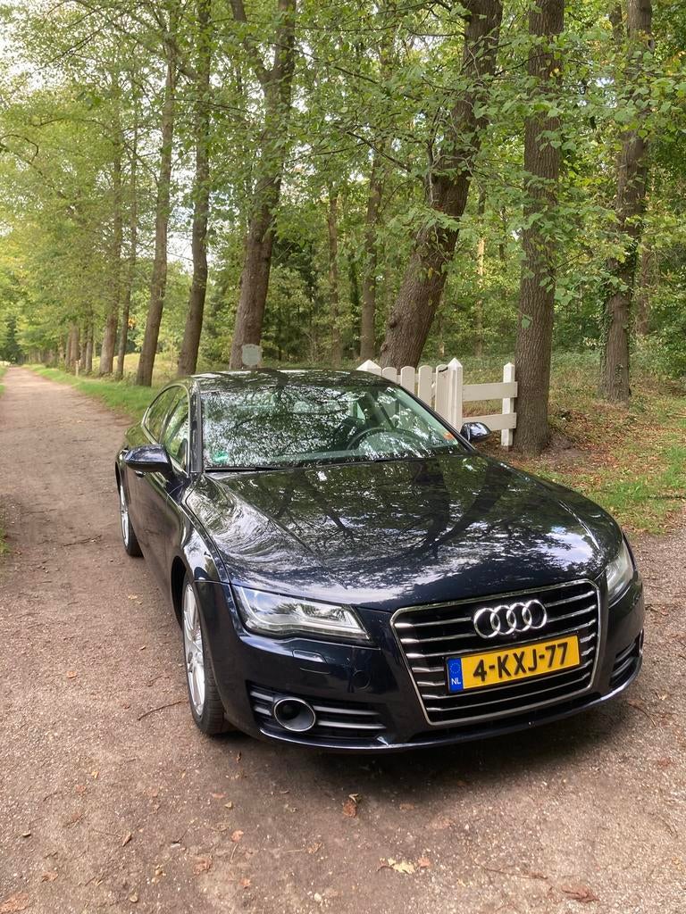 Audi A7 2.8FSI 150KW Multitronic 2013 Blauw, Auto's, 2773 cc, 93 €/maand, 1635 kg, 750 kg