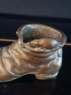 Antiek Messing koper schoen met muisje, Antiek en Kunst, Ophalen