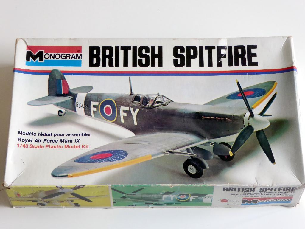 British Spitfire, Overige merken, Ophalen of Verzenden, Zo goed als nieuw, Groter dan 1:72