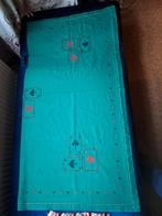 Prachtig bridgekleed 5 keer de kaartsymbolen 122 X 124 cm, Vijf spelers of meer, Ophalen of Verzenden, Gebruikt