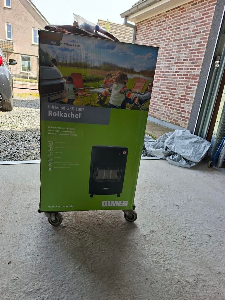 Gimeg Infrarood Rolkachel GRK-100T - Nieuw in doos, Ophalen, Nieuw