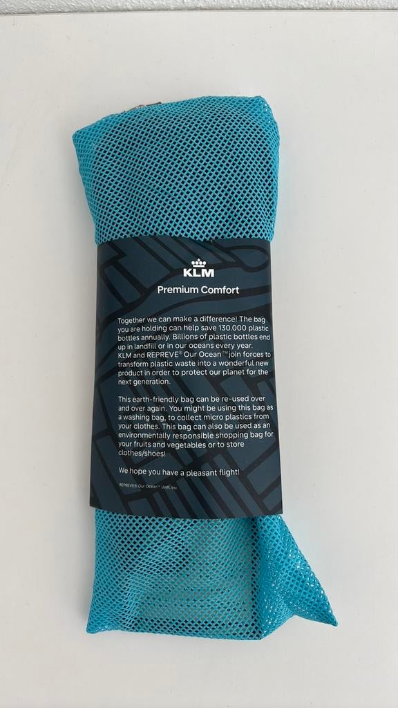 KLM premium comfort toilettas, Ophalen of Verzenden, Zo goed als nieuw, Overige typen