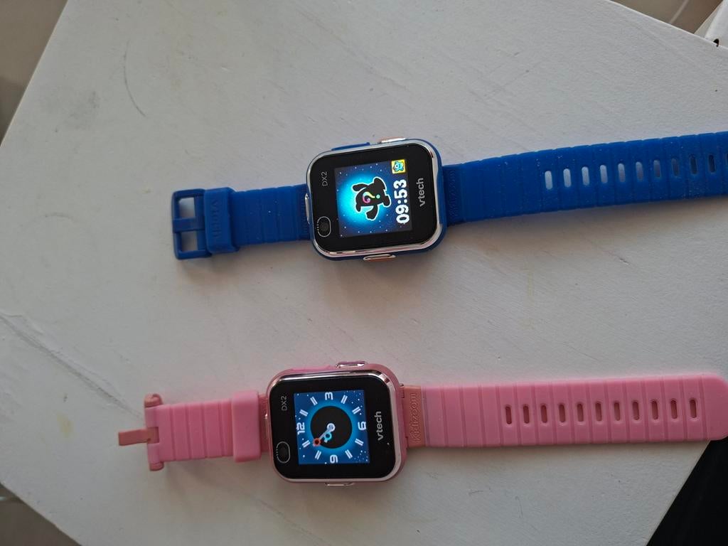 2 Vtech Kidizoom DX2 Smartwatches met camera en spelletjes, Kinderen en Baby's, Speelgoed | Vtech, Gebruikt, 6 jaar of ouder, Ophalen