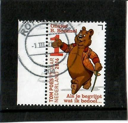 Ollie B Bommel, Ophalen of Verzenden, Na 1940, Gestempeld