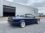 BMW Cabriolet 325i M-Tech 2 Edition e30 1991 Blauw Metallic, Auto's, Gebruikt, Zwart, 2494 cc, Cabriolet