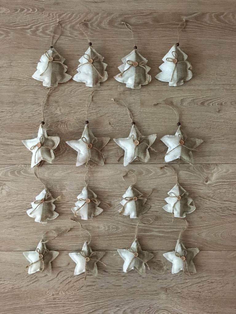 NIEUW! Handmade kerst hangers., Diversen, Kerst, Ophalen of Verzenden, Zo goed als nieuw